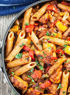 Resep Masakan dan Cara Membuat Chicken Fajita Pasta